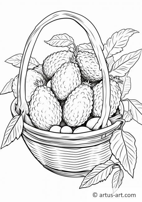 Desenho de Fruta-pão para colorir