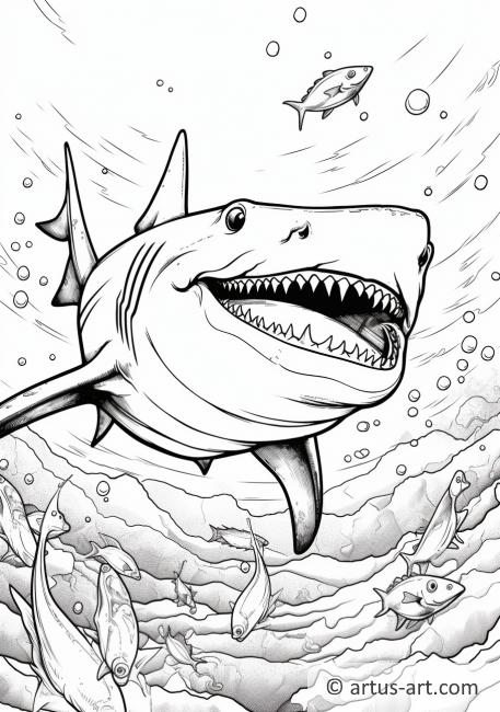 Hammerhead shark Coloring Page » Free Download » Artus Art