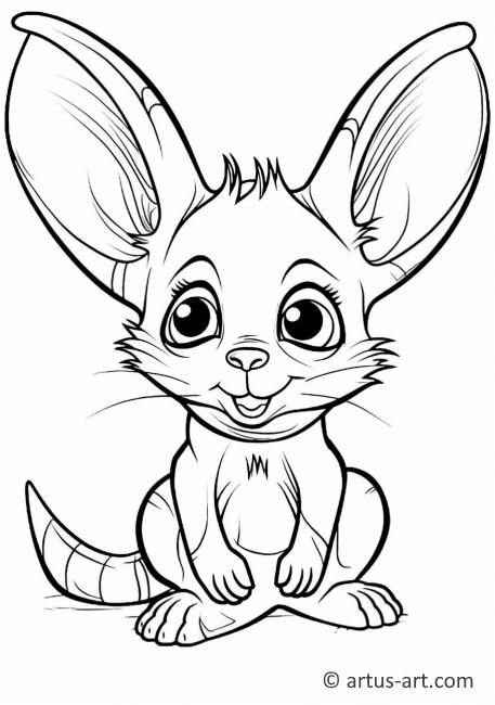 Jerboas Coloring Page » Free Download » Artus Art