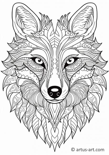 Coyote Coloring Page » Free Download » Artus Art