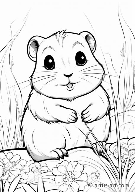 Lemming Coloring Page For Kids » Free Download » Artus Art