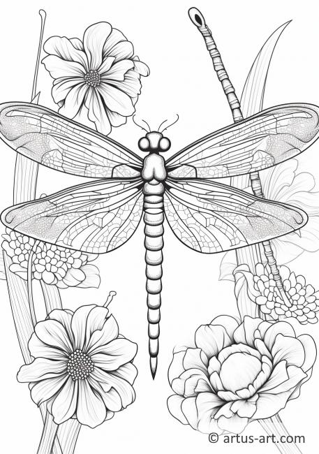 Dragonfly Coloring Page » Free Download » Artus Art