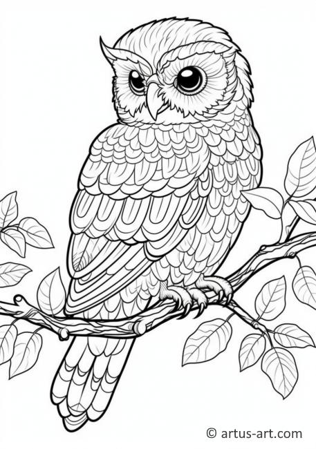 Awesome Birds of North America Coloring Page » Free Download » Artus Art