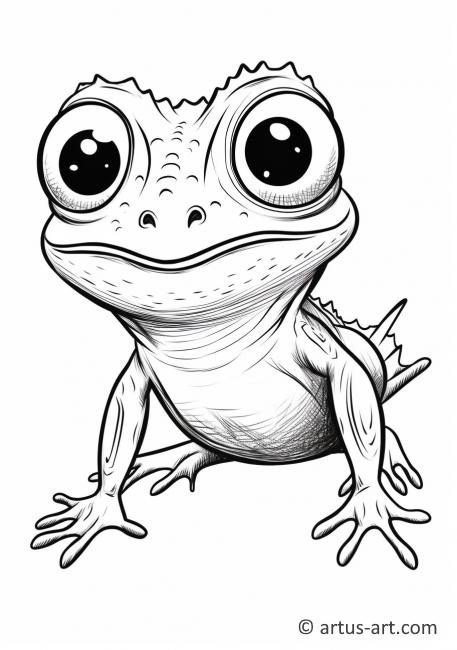 Mudskipper Coloring Page » Free Download » Artus Art