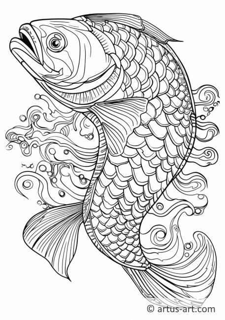 Tarpon Coloring Page » Free Download » Artus Art