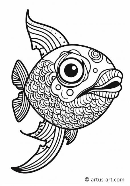 Catfish Coloring Page For Kids » Free Download » Artus Art