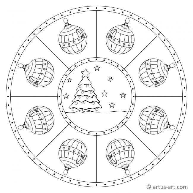 Christmas Tree Mandala