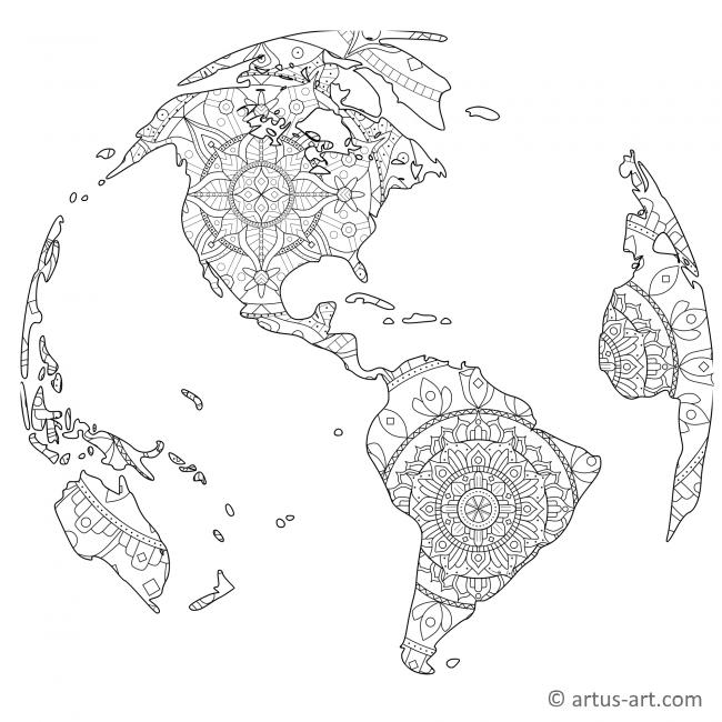Globe Mandala