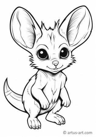 Jerboas Coloring Page