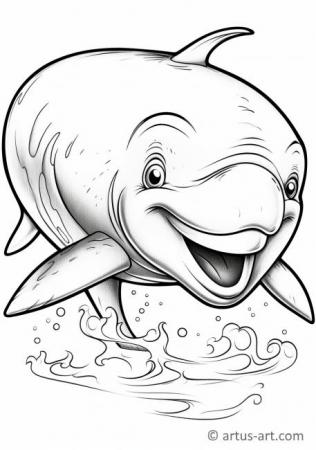 Right Whale Coloring Page