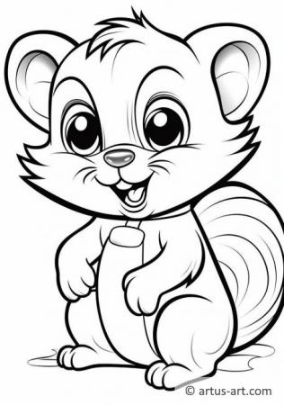Martens Coloring Page For Kids
