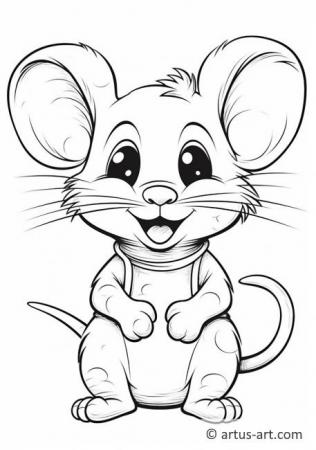 Mice Coloring Page