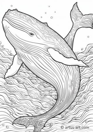 Раскраски с китами