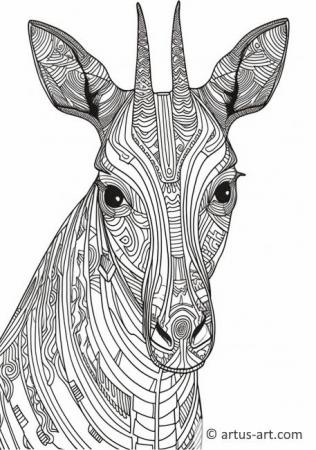 Okapi Malvorlage