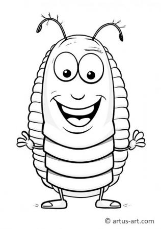 Silverfish Coloring Page