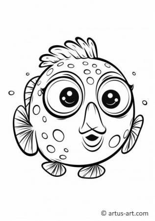 Grouper Coloring Page