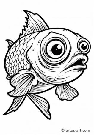 Awesome Herring Coloring Page