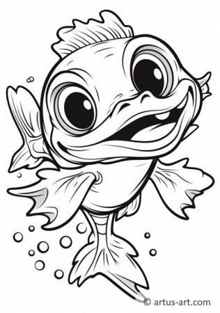 Pike Coloring Page