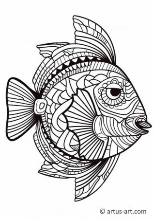 Triggerfish Színező Oldal