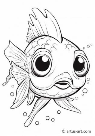 Halibut Coloring Page