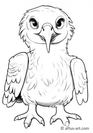 Awesome Albatross Coloring Page