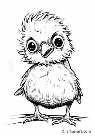 Arctic Tern Coloring Page