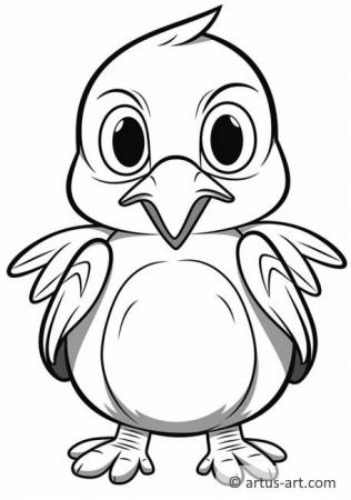 Awesome Albatross Coloring Page