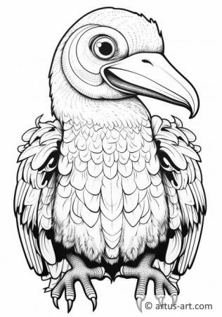 Awesome Auk Coloring Page