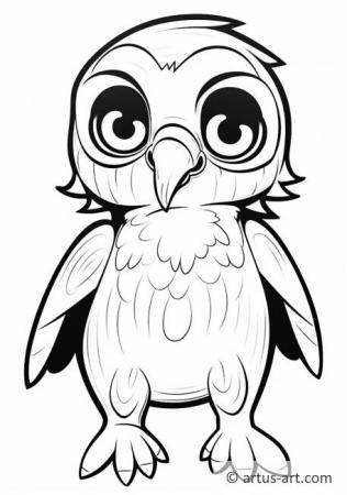 Auk Coloring Page