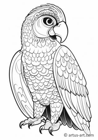 Awesome Condor Coloring Page For Kids