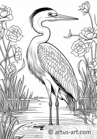Birds Coloring Pages » Pretty Printable Bird Coloring Sheets
