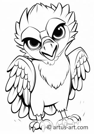 Awesome Osprey Coloring Page