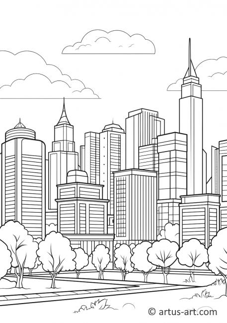 Kreslení městského panoramatu