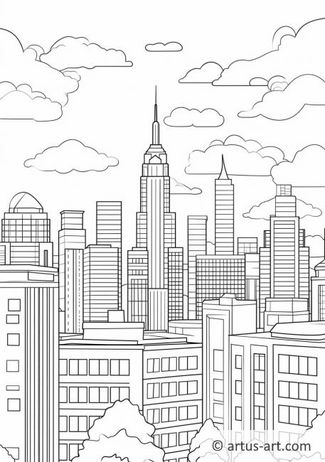 Kreslení městského panoramatu