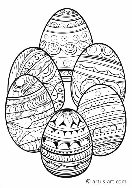 Velikonoční vajíčka k vybarvení