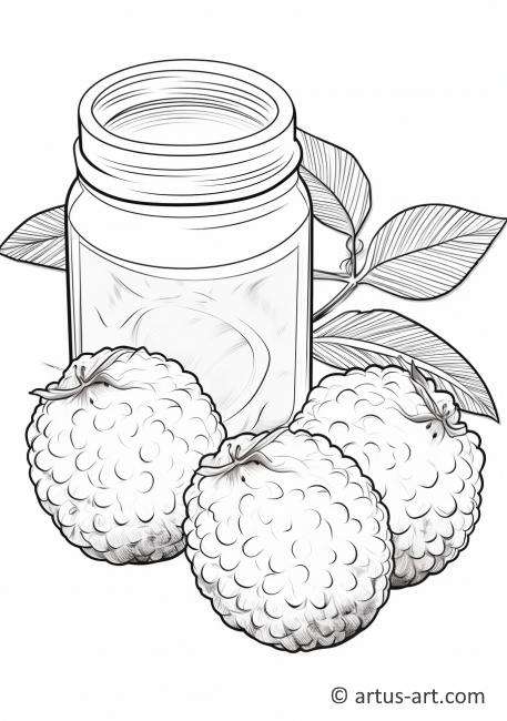Breadfruit Jam Coloring Page